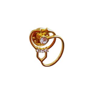 Brooch - Stethoscope - Gold